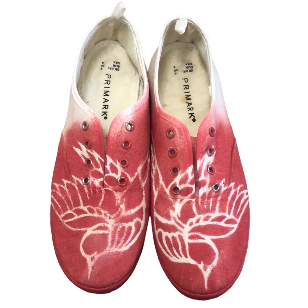 Artisan Painted Bird Sneakers